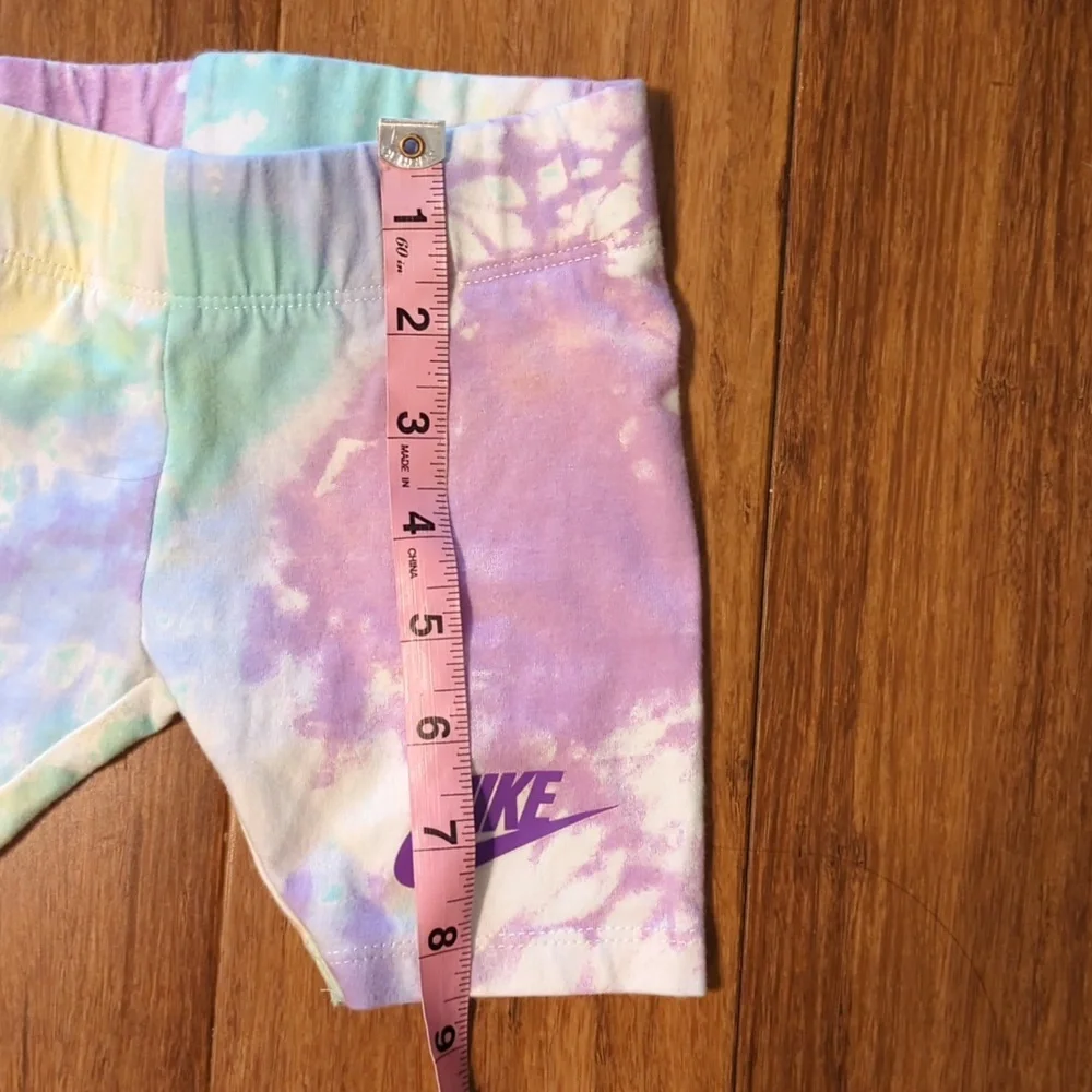 Nike Tie Dye Little Girls Pull On Shorts Size XS